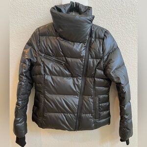 Andrew Marc Women's Charcoal Puffer Jacket